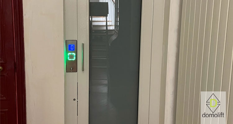 Détail d'ascenseur privatif
